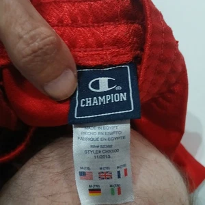 Champion Athletic Shorts Red Black Activewear Kids Size M (7/8) - Picture 1 of 6