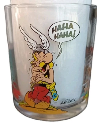 Verre Nutella Astérix Idefix Légionnaire  - Photo 1/4