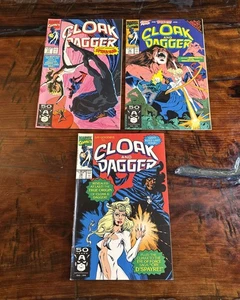 Umhang und Dolch #17-19 1991 Marvel Comics Buch Konvolut - Bild 1 von 19