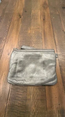 Marc Jacobs Turnlock Wallet Metallic Silver - Image 1 of 4