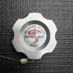 Rare Shelby Washer Fluid Cap Ford Mustang Super Snake Cobra GT500 05-14 NOS - Bild 1 von 4
