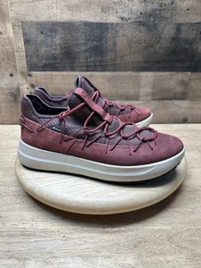 Zapato de nieve ECCO para mujer granate/bronceado solitario Gore-tex corbata talla 10 - Imagen 1 de 9