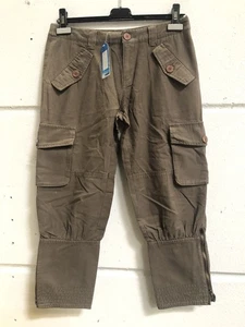Mavi Damen Cargo Caprihose Na Braun W28 - Bild 1 von 4