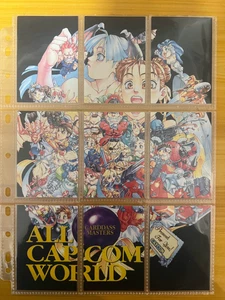 Carddass Masters ALL CAPCOM WORLD 97 Juego Completo Cartas Coleccionables Personaje - Imagen 1 de 21