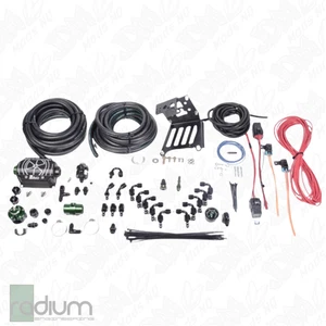 Port Injection FST Install Kit w/Black DMR for Ford Focus EcoBoost LW/LZ 13-18 - Picture 1 of 5