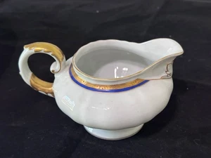 Franken Krautheim Selb Bavaria La Marquise Milchkännchen Sahnekännchen Gold Blau - Bild 1 von 7