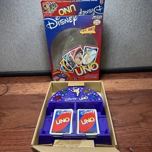 Disney Electronic UNO Family Card Game Mattel 2002 Tested & Works 100% Complete - Picture 1 of 4