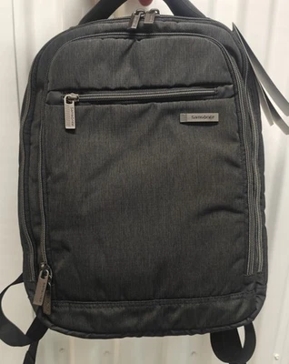 Samsonite Mochila Pequeña Utilitaria Moderna Gris Carbón Brezo Bolso Nuevo Foto 1 de 4
