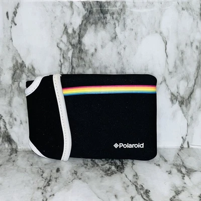 Polaroid Neoprene Instant Film Printer Case/Pouch Pic-300 Black 4”x6 Camera - Image 1 of 4