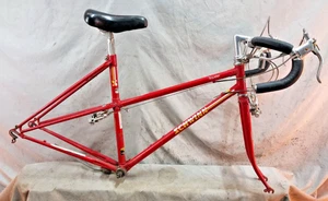 1983 Schwinn Traveler VTG Bike Frame Set X-Small 49cm Lugged 4130 Chromoly Steel - Picture 1 of 16