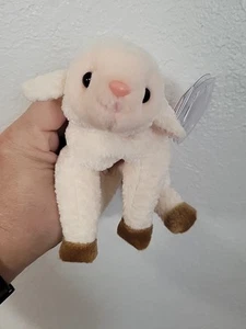 TY Beanie Baby Ewey 1998 Plush Lamb Vintage Original Retired New w/ Tag - Picture 1 of 6