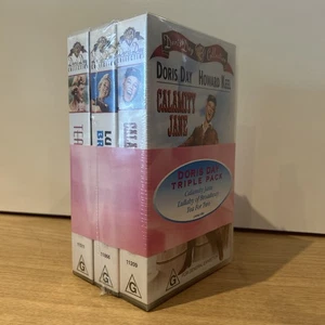 Doris Day Sealed VHS Triple Pack Rare - Warner Brothers - 1990 - Bild 1 von 5