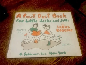 Book A First Duet Book For Little Jack And Jill 1951 Clean No Markings VG B96 - Foto 1 di 1