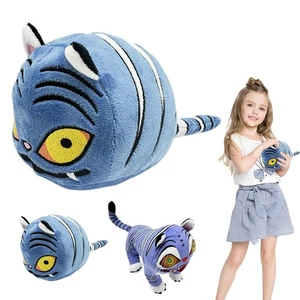 Demon Hunters Cat Plush - Kpop Inspired Stuffed Animal Tiger Doll (Mystic Guardi - Picture 1 of 24