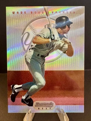 Bowman's Best Wade Boggs Refractor 1995 #26 Yankees Foto 1 de 2