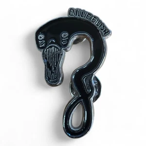 Billie Eilish Ghoul schwarze Emaille Pin Album Tour Revers Kreatur Monster Billy - Bild 1 von 13