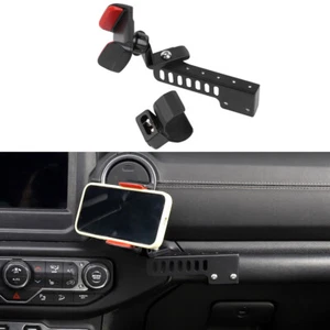 Inner Passenger Side Handle Phone Holder Mount Stand for 18+ Jeep Wrangler JL JT - Picture 1 of 11