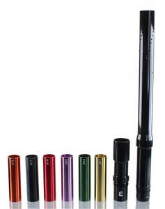 KIT CANNA EPSILON 14" NERO LUCIDO - 6 MANICOTTI PICCOLO FORO PER AUTOCOCKER - Foto 1 di 6