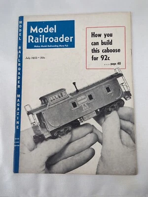 Railroad Model Craftsman July 1953 Vol. 20 No. 7 (HK) - Image 1 of 4