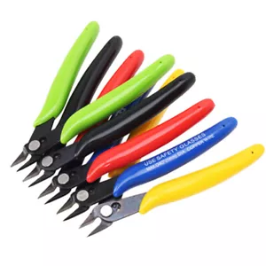 5/10pcs Flush Wire Cable Cutter Diagonal Cutting Plier Set Side Nippers DIY Tool - Picture 1 of 18