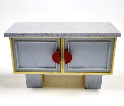 Mueble vintage ideal para casa de muñecas 1:12 muebles de mediados de siglo AY276 Foto 1 de 4