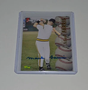 MARK FARRIS Signed 1995 Classic Draft Autographed Baseball Card - Picture 1 of 1