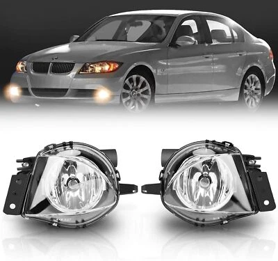 Luces antiniebla para BMW E90 328i/328xi 2007-2008 sedán sin paquete M par de luces de conducción Foto 1 de 4