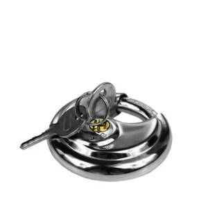 Cerradura Redonda Ø70mm +2 Llaves Candado Remolque - Imagen 1 de 4