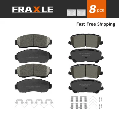 Pastillas de freno delanteras traseras cerámicas para 2019 2020 2021 2022 2023 2024 Honda Passport Foto 1 de 4