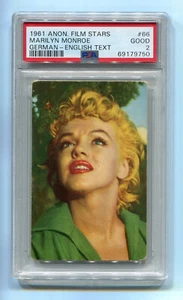 1961 Belgian Anonymous Film Stars German-English 66 Marilyn Monroe PSA 2 Movie - Picture 1 of 2