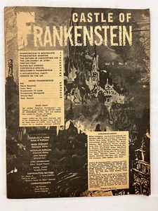 CASTLE OF FRANKENSTEIN Vol 2 No. 2 - copyright 1965 - Picture 1 of 10