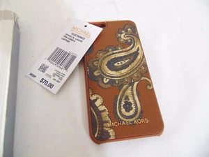 Michael Michael Kors Paisley Brown Electronics iPhone 6 Case MP1211$70 - Picture 1 of 4