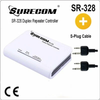 SURECOM SR-328 +2X 46-S2 900maH Duplex Repeater Controller with Midland cable - Image 1 of 4