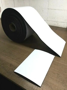 Hoja de goma esponja de neopreno con adhesivo exfoliante posterior 1/4""Thk x 8""x12"" almohadilla recta - Imagen 1 de 6