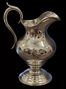 PEAR & BACALL Boston Coin Silver Pitcher - Picture 1 of 10