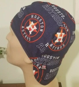 MLB Houston Astros Custom Made Construction, Welder, Pipe-fitter, Biker Hat - Picture 1 of 3