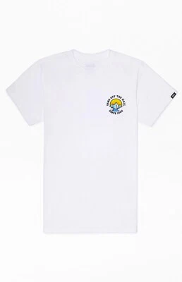 Футболка VANS Kid's Dream Scene VN0000CP белая 100% хлопок L - Изображение 1 из 4