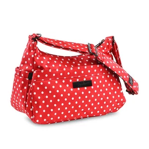 JuJuBe Onyx Collection Diaper Bag light changing pad Black Ruby - Hobobe - Picture 1 of 2