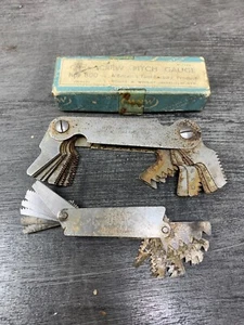 Vintage J H Grant Of Erith and a Moore & Wright Thread Gauge - Picture 1 of 5