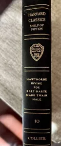 Harvard Classics Shelf Of Fiction,By Poe,Twain & Others,Volume 10:1917 Beautiful - Picture 1 of 14