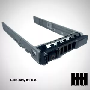 Dell 08FKXC 2.5 "HDD Caddy Hard Drive Tray for PowerEdge Servers - Picture 1 of 2