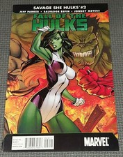 SAVAGE SHE HULKS #2 (2010) J Scott Campbell Cover Fall of the Hulks Marvel
