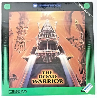 Vintage Laserdisc Movie The Road Warrior Mad Max Mel Gibson Action Hero Sealed Foto 1 de 4