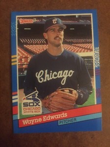 Wayne Edwards 327 Donruss 1991 MLB Baseball Trading Card