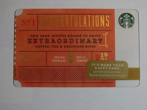 Tarjetas de Starbucks 2014 de felicitación de vacaciones número 99 - nuevas y nunca deslizadas - Imagen 1 de 2