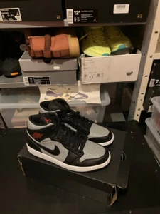 Nike Air Jordan I Mid Shadow EU44 US10 NEU mit Karton Force Dunk 554724-096 - Bild 1 von 6