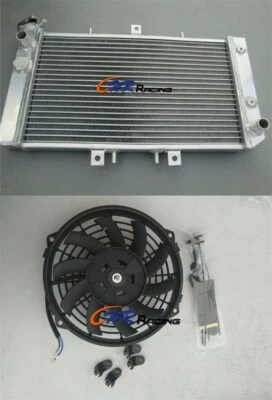 Radiador de aluminio + ventilador para Polaris Outlaw 450/525 S/MXR/IRS ATV Quad 2007-2011 Foto 1 de 4