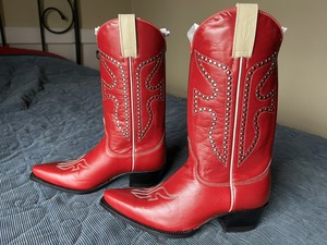 Las mejores ofertas en Botas rojas con clavos para Mujeres | eBay