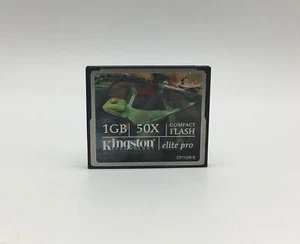 Kingston Elite Pro 50x Speed 1GB Compact Flash Memory Card (CF/1GB-S) - Picture 1 of 2