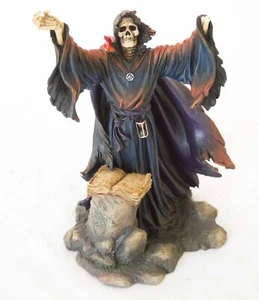 Sensenmann Reaper Schattenwesen Figur Geist Indoor Statue Deko Gevatter Tod 3007 - Bild 1 von 7